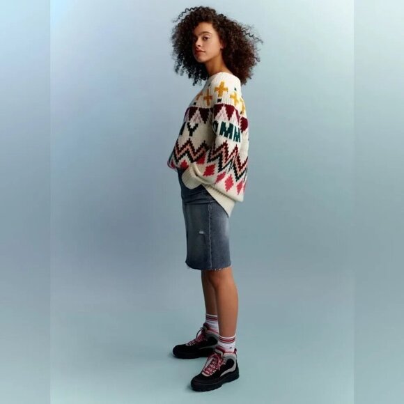 TOMMY FAIR ISLE SWEATER SMALL - Picture 15 of 15